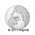 Outline Map of the Area around 79° 52' 48" N, 55° 10' 29" W, rectangular outline