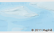 Political 3D Map of the area around 79° 52' 48" N, 58° 43' 30" E