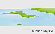 Physical Panoramic Map of the area around 79° 52' 48" N, 58° 43' 30" E