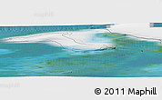 Satellite Panoramic Map of the area around 79° 52' 48" N, 58° 43' 30" E