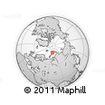 Outline Map of the Area around 79° 52' 48" N, 69° 46' 30" E, rectangular outline