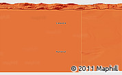 Political 3D Map of the area around 79° 52' 48" N, 72° 10' 30" W