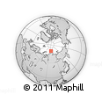 Outline Map of the Area around 79° 52' 48" N, 99° 31' 30" E, rectangular outline