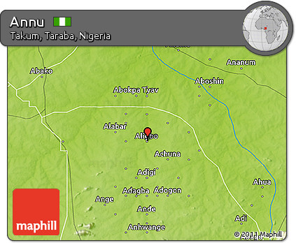 Physical 3D Map of Annu