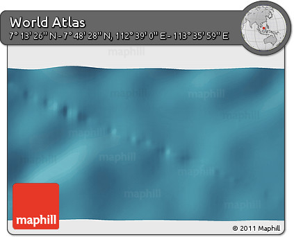 Satellite 3D Map of the Area around 7° 30' 57" N, 113° 7' 30" E