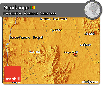 Political Map of Ngnibango