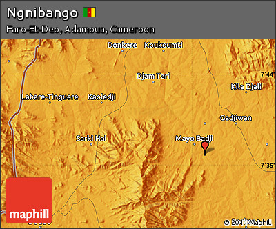 Political Map of Ngnibango