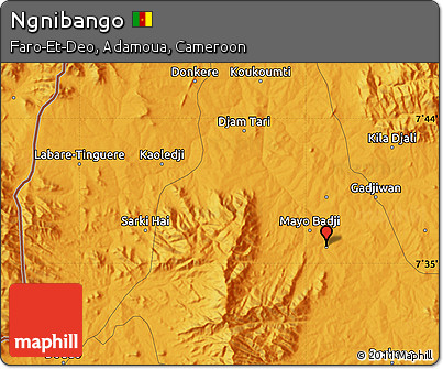 Political Map of Ngnibango