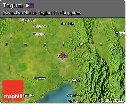Satellite Map of Tagum