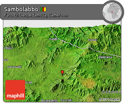 Satellite 3D Map of Sambolabbo