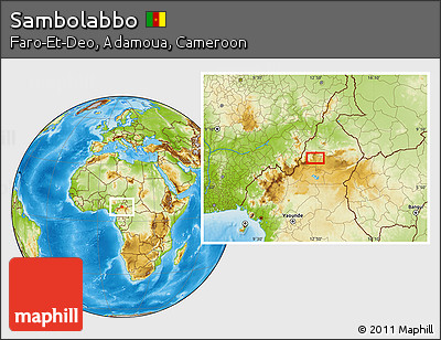 Physical Location Map of Sambolabbo