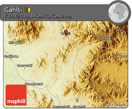 Physical Map of Gahlti