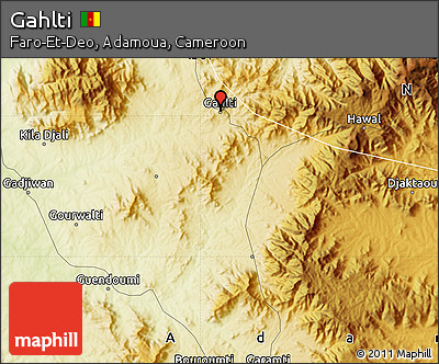 Physical Map of Gahlti