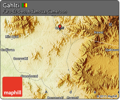 Physical Map of Gahlti