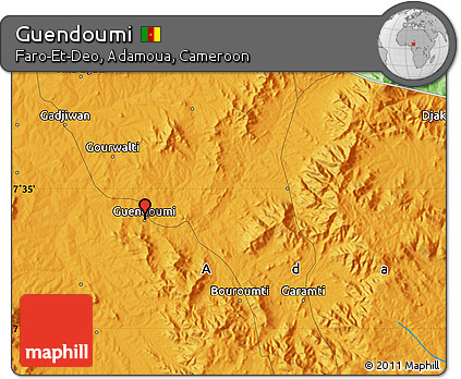 Political Map of Guendoumi
