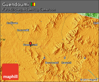 Political Map of Guendoumi