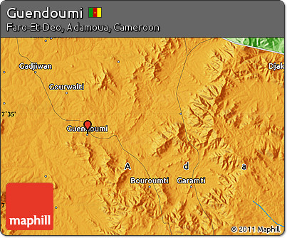 Political Map of Guendoumi