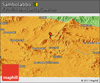 Political Panoramic Map of Sambolabbo