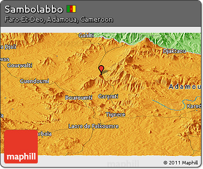 Political Panoramic Map of Sambolabbo
