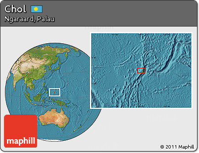Satellite Location Map of Chol