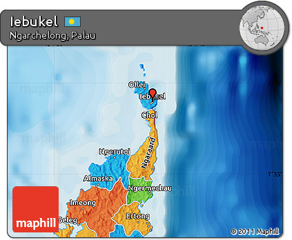 Political Map of Iebukel