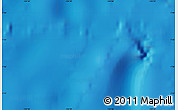 Shaded Relief Map of the area around 7° 30' 57" N, 134° 13' 29" W