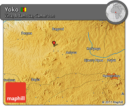 Physical 3D Map of Yoko