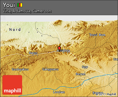 Physical 3D Map of Youi