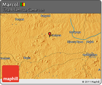 Political 3D Map of Marcol
