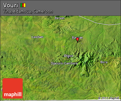 Satellite 3D Map of Vouri