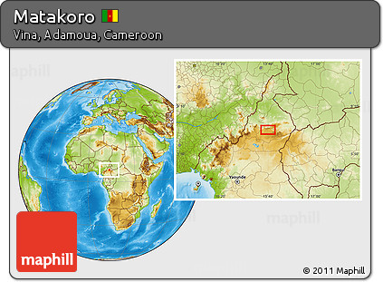 Physical Location Map of Matakoro
