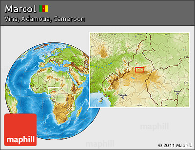 Physical Location Map of Marcol