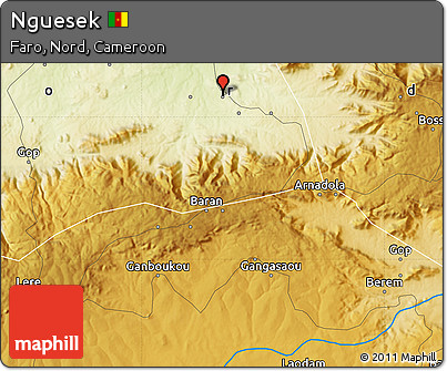 Physical Map of Nguesek