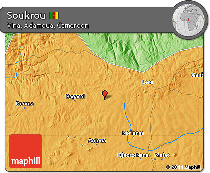Political Map of Soukrou