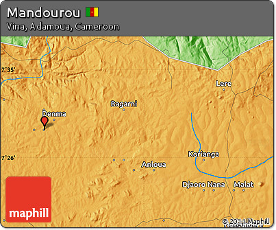 Political Map of Mandourou