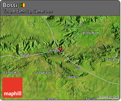Satellite Map of Bossi