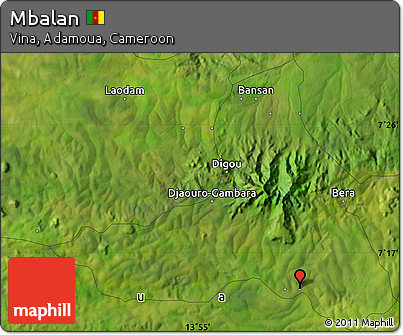 Satellite Map of Mbalan