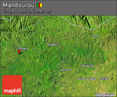 Satellite Map of Mandourou