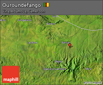 Satellite Map of Ouroundéfango