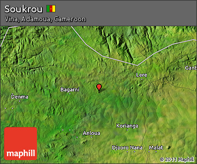 Satellite Map of Soukrou