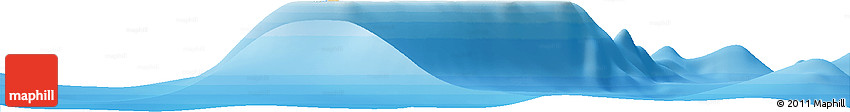 Political Horizon Map of the Area around 7° 30' 57" N, 144° 34' 29" E