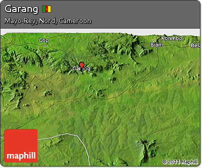 Satellite 3D Map of Garang