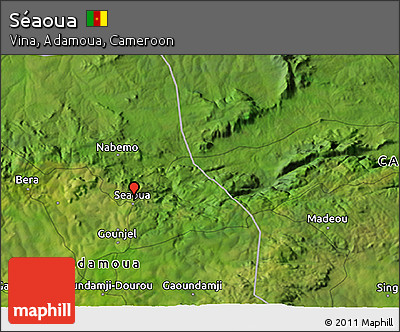 Satellite 3D Map of Séaoua