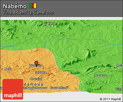 Political Panoramic Map of Nabémo