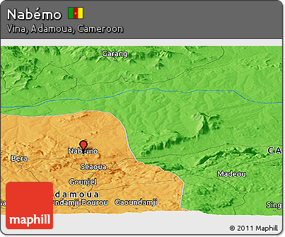 Political Panoramic Map of Nabémo