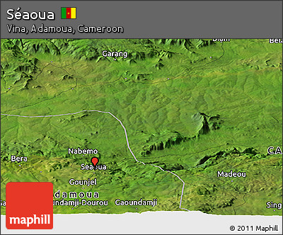 Satellite Panoramic Map of Séaoua
