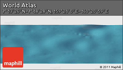 Satellite Panoramic Map of the Area around 7° 30' 57" N, 159° 52' 30" E