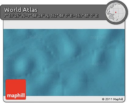 Satellite 3D Map of the Area around 7° 30' 57" N, 163° 16' 30" E