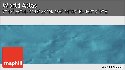 Satellite Panoramic Map of the Area around 7° 30' 57" N, 166° 40' 30" E