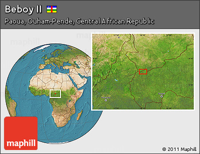 Satellite Location Map of Beboy II